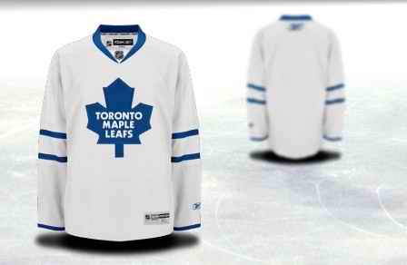 Toronto Maple Leafs Men Customized White Jersey - Click Image to Close