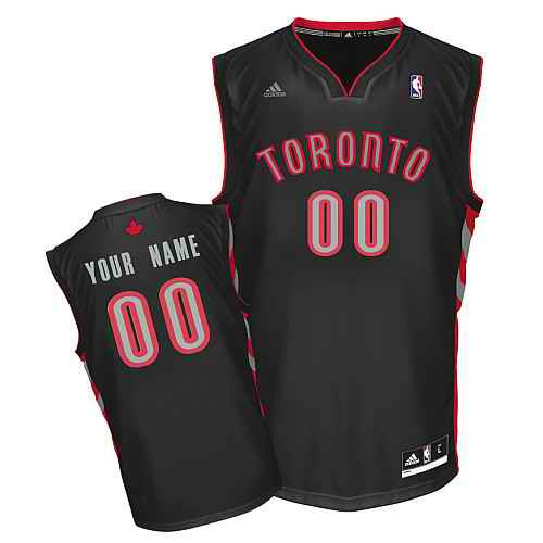 Toronto Raptors Youth Custom black Jersey - Click Image to Close