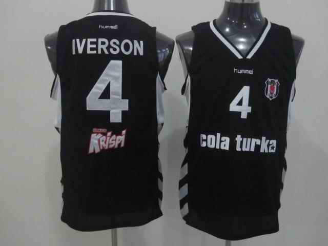 Turka 4 Iverson black Jerseys