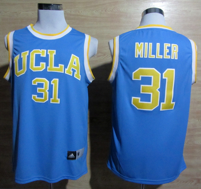 UCLA Bruins Reggie 31 Miller Blue Jerseys