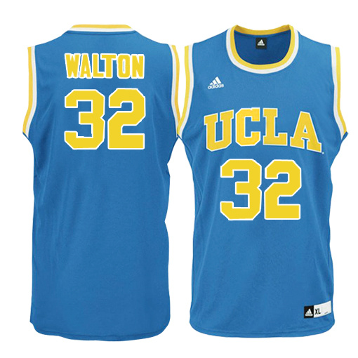 UCLA Bruins Reggie 32 Bill Walton Blue Jerseys