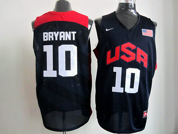 USA 10 Bryant Blue 2012 Jerseys