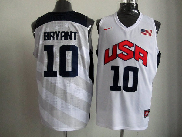USA 10 Bryant White 2012 Jerseys