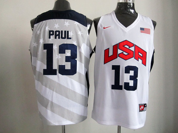 USA 13 Paul White 2012 Jerseys
