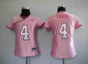 Vikings 4 Favre pink women Jerseys