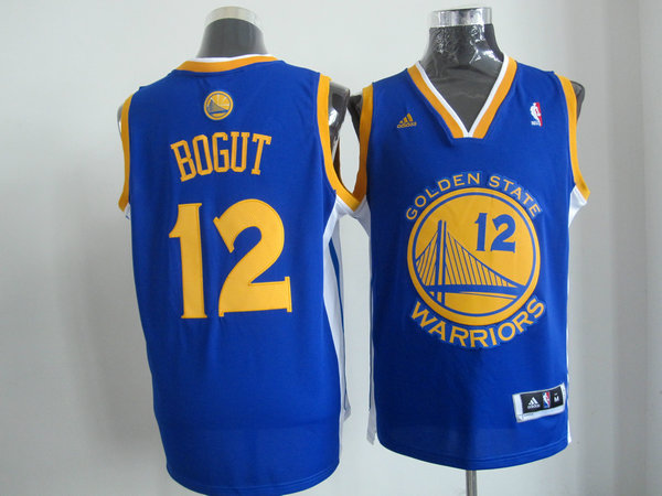 Warriors 12 Bogut Blue Jerseys