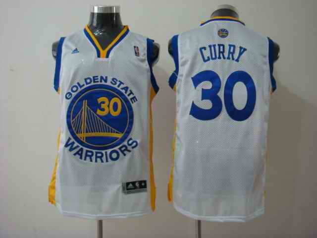 Warriors 30 Curry White jerseys