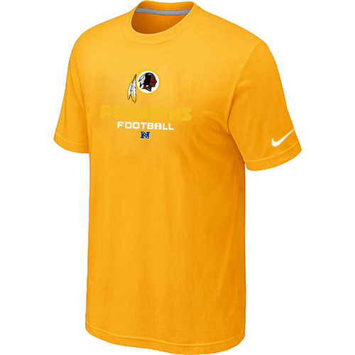 Washington Redskins Critical Victory Yellow T-Shirt