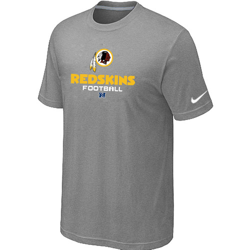 Washington Redskins Critical Victory light Grey T-Shirt