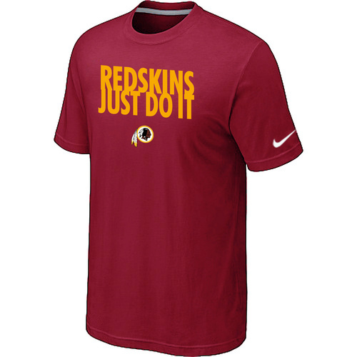 Washington Redskins Just Do It Red T-Shirt