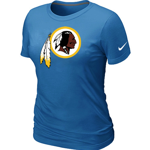 Washington Redskins L.blue Women's Logo T-Shirt