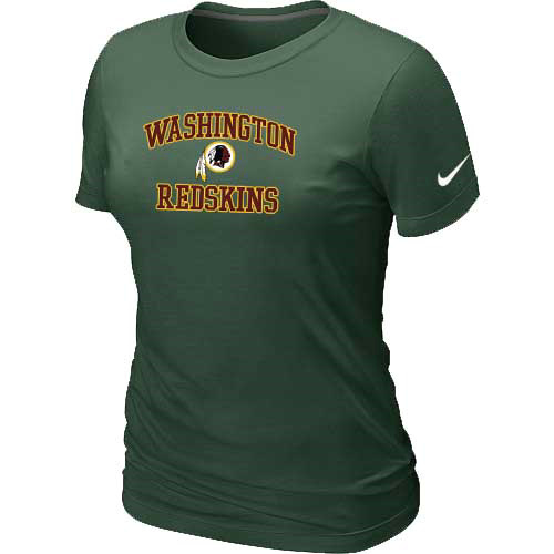 Washington Redskins Women's Heart & Soul D.Green T-Shirt - Click Image to Close
