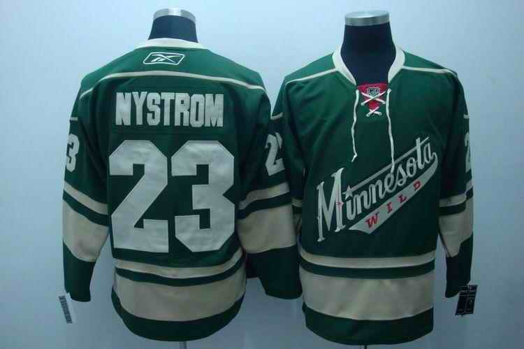 Wild 23 Nystrom green Jerseys