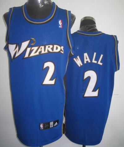 Wizards 2 John Wall Blue Jerseys