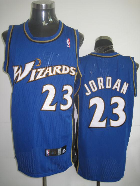 Wizards 23 Jordan Blue Jerseys