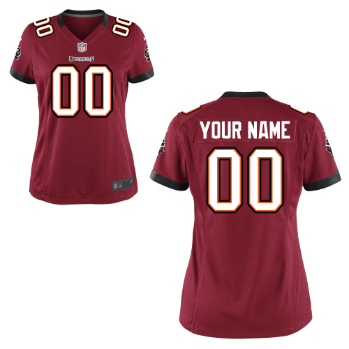 Women's Nike Tampa Bay Buccaneers Customized Game Team Color Jersey