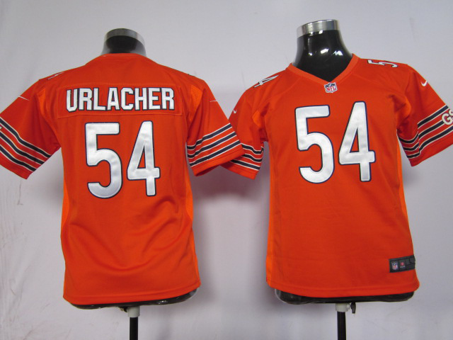 Youth Nike Bears 54 Urlacher Orange Game Jerseys Youth Nike Bears 54 Urlacher Orange Game Jerseys