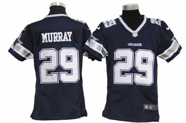 Youth Nike Cowboys 29 Murray Blue Game Jerseys