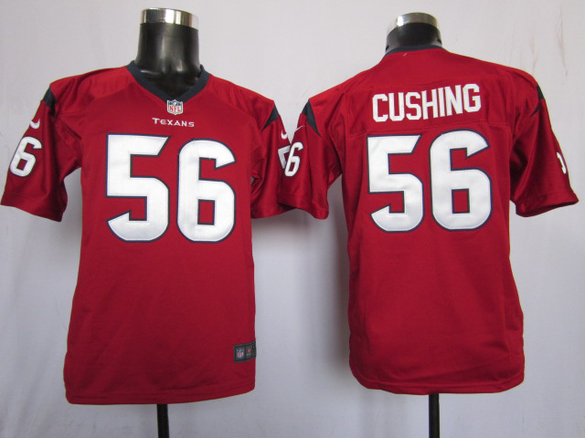 Youth Nike Texans 56 Cushing Red Jerseys