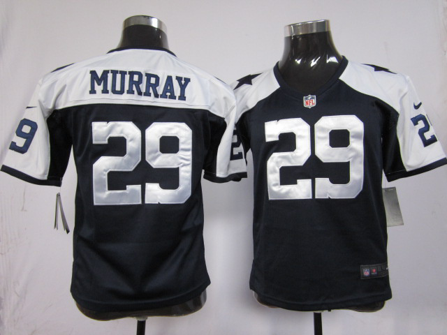 Youth Nike cowboys 29 Murray Blue Thanksgiving Jersey