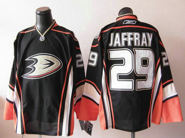Ducks 29 Jaffray Black Jerseys