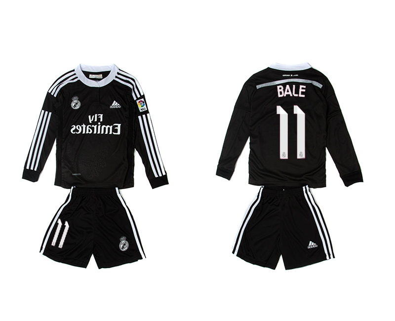 2014-15 Real Madrid 11 Bale Third Away Youth Jerseys
