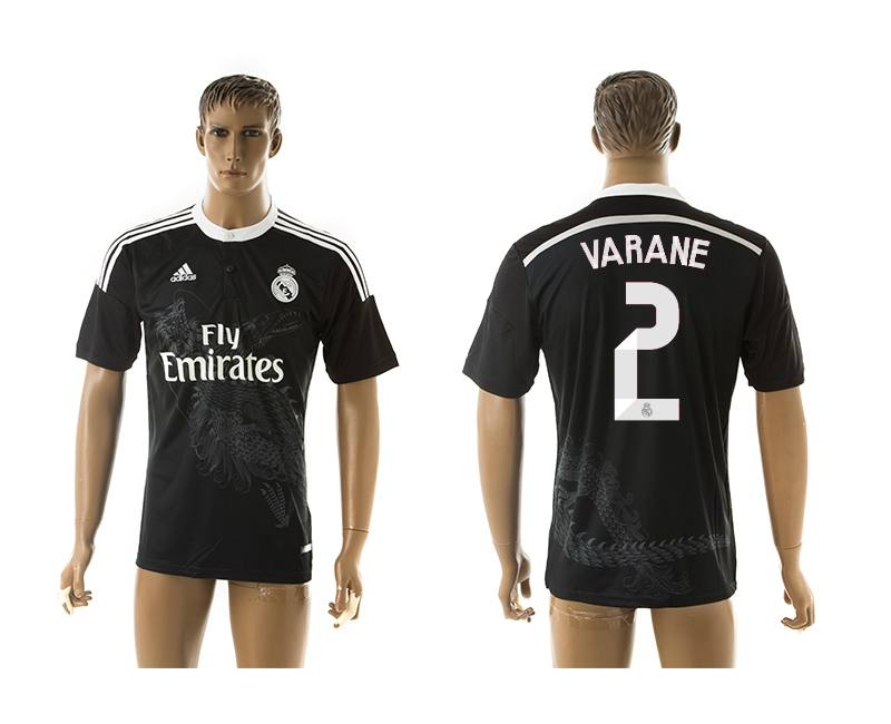 2014-15 Real Madrid 2 Varane Third Away Thailand Jerseys 2014-15 Real Madrid 2 Varane Third Away Thailand Jerseys