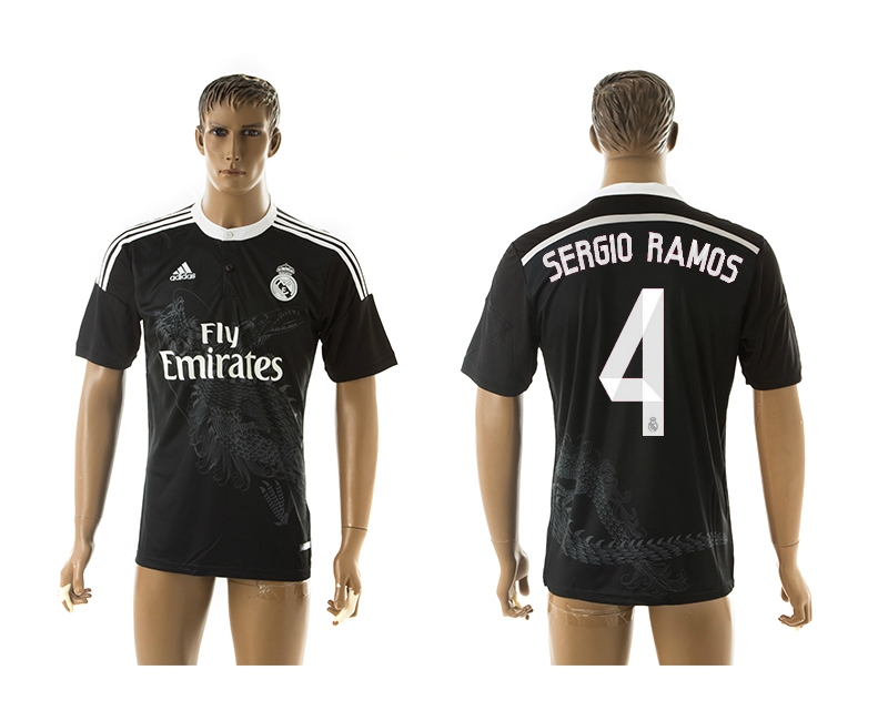 2014-15 Real Madrid 4 Sergio Ramos Third Away Thailand Jerseys