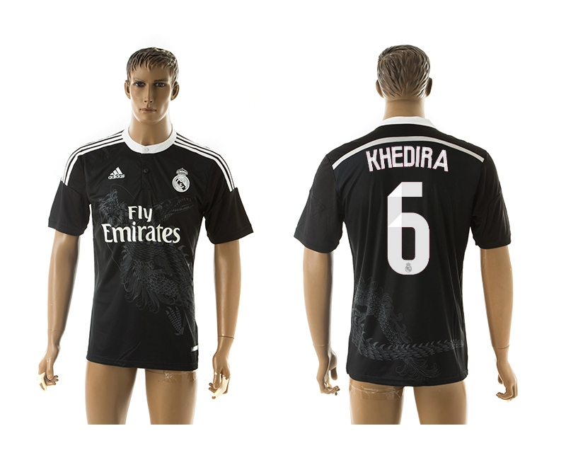 2014-15 Real Madrid 6 Khedira Third Away Thailand Jerseys 2014-15 Real Madrid 6 Khedira Third Away Thailand Jerseys