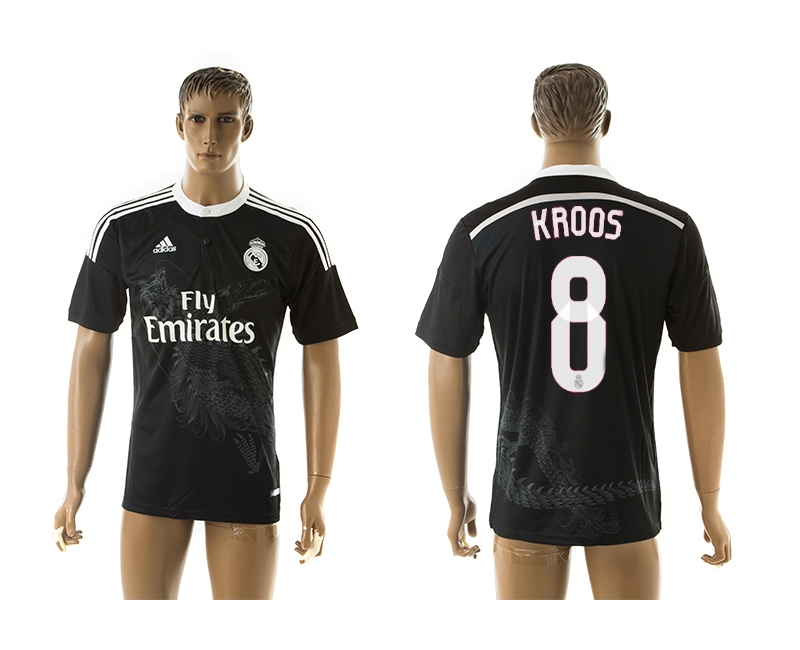 2014-15 Real Madrid 8 Kroos Third Away Thailand Jerseys