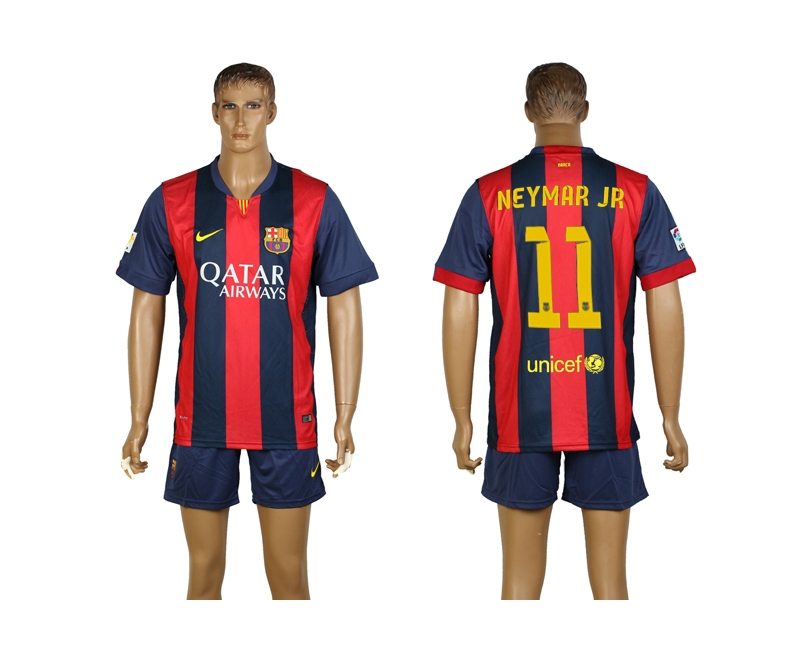 2014-15 Barcelona 11 Neymar.Jr Home Soccer Jersey
