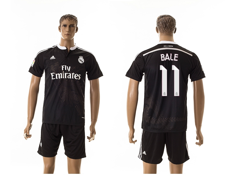 2014-15 Real Madrid 11 Bale Third Away Soccer Jersey