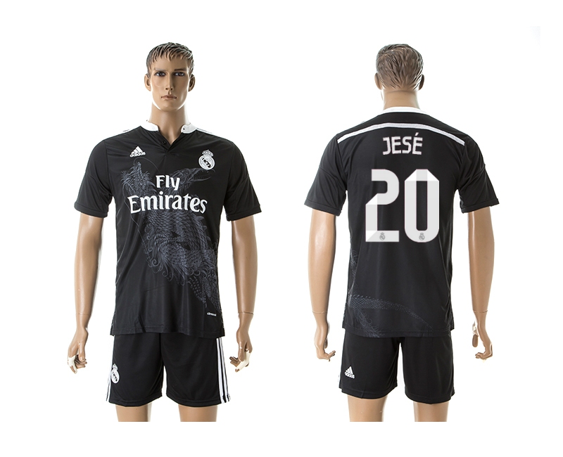 2014-15 Real Madrid 20 Jese Third Away Soccer Jersey 2014-15 Real Madrid 20 Jese Third Away Soccer Jersey