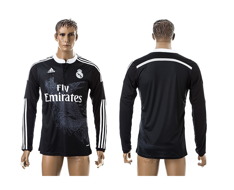 2014-15 Real Madrid Third Away Long Sleeve Thailand Jersey