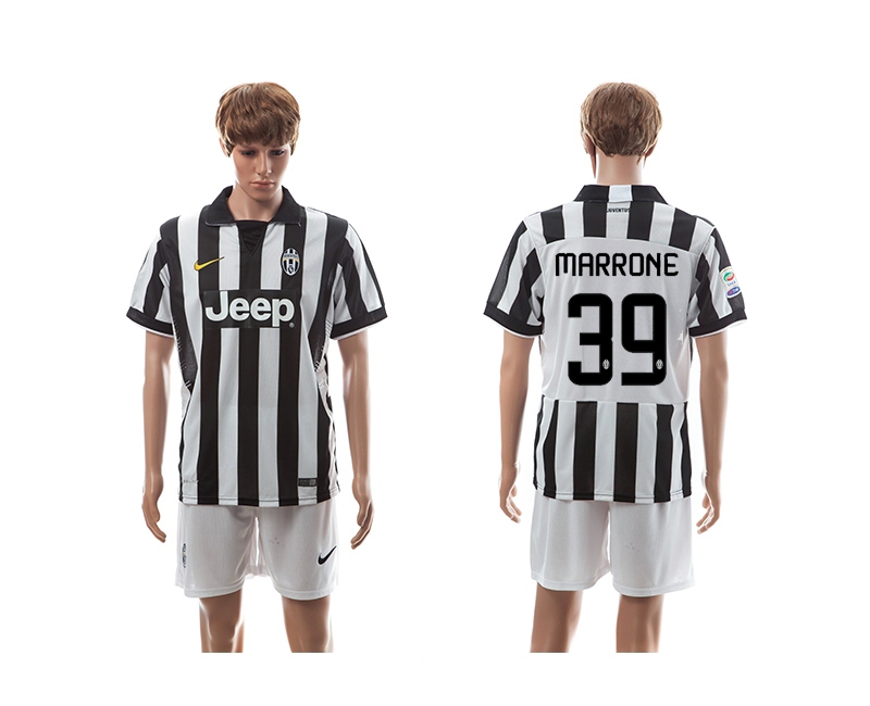 2014-15 Juventus 39 Marrone UEFA Champions League Home Jerseys