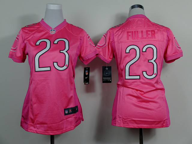 Nike Bears 23 Fuller Pink Love Women Game Jerseys