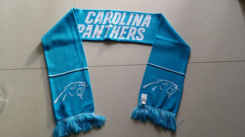 Panthers Light Blue Fashion Scarf