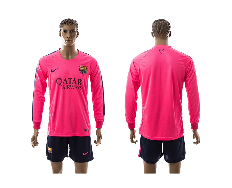 2014-15 Barcelona Training Long Sleeve Jerseys