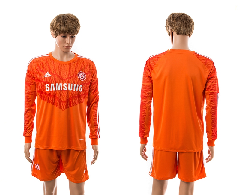 2014-15 Chelsea Goalkeeper Long Sleeve Jersey