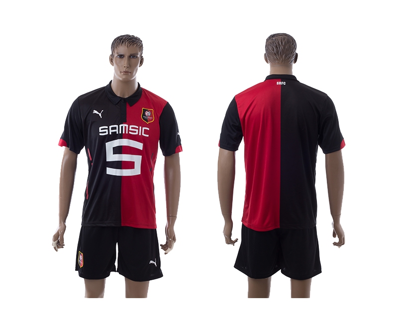 2014-15 Rennes Home Soccer Jersey