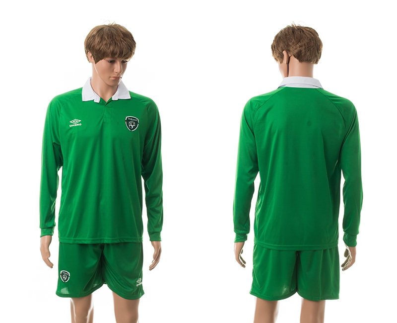 2014-15 Ireland Home Long Sleeve Jerseys