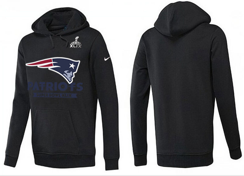 Nike New England Patriots 2015 Super Bowl XLIX Hooded Jerseys Black Nike New England Patriots 2015 Super Bowl XLIX Hooded Jerseys Black