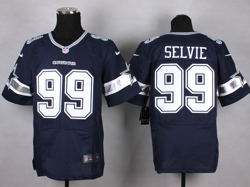 Nike Cowboys 99 Selvie Blue Elite Jerseys