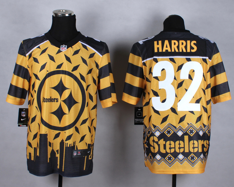 Nike Steelers 32 Harris Noble Fashion Elite Jerseys - Click Image to Close