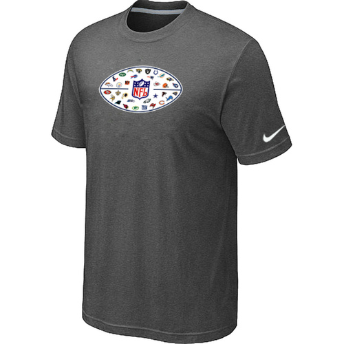 Nike NFL 32 Teams Logo Collection Locker Room T-Shirts D.Grey