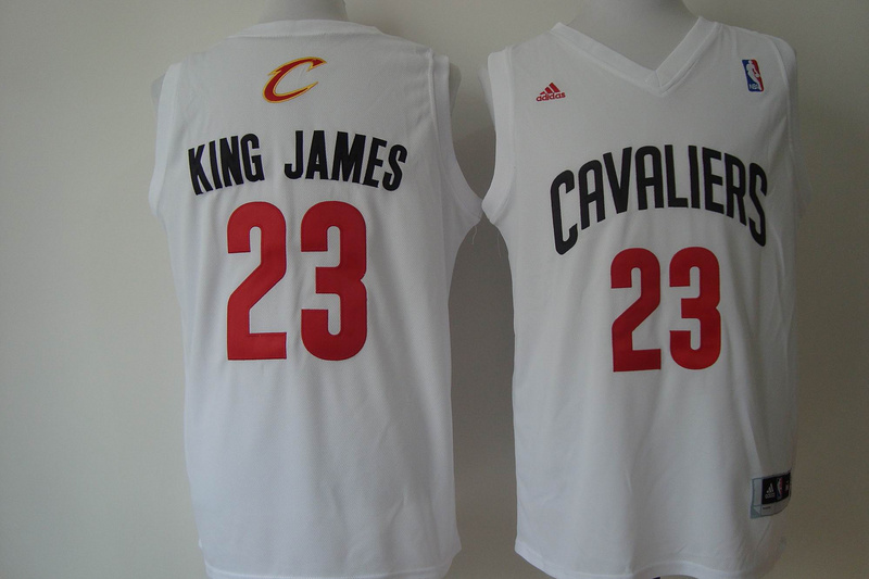 Cavaliers 23 Kings James White Jerseys
