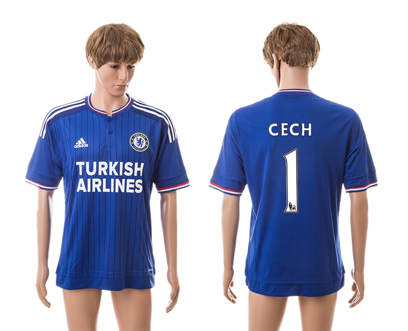 2015-16 Chelsea 1 Cech Home Thailand Jerseys