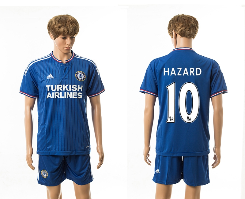 2015-16 Chelsea 10 Hazard Home Jerseys