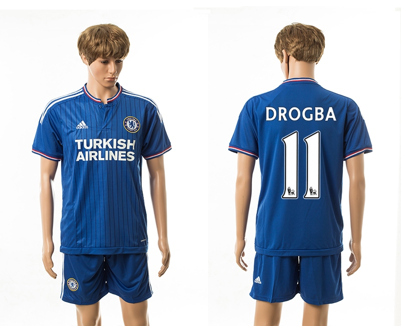 2015-16 Chelsea 11 Drogba Home Jerseys 2015-16 Chelsea 11 Drogba Home Jerseys