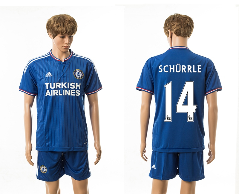 2015-16 Chelsea 14 Schurrle Home Jerseys